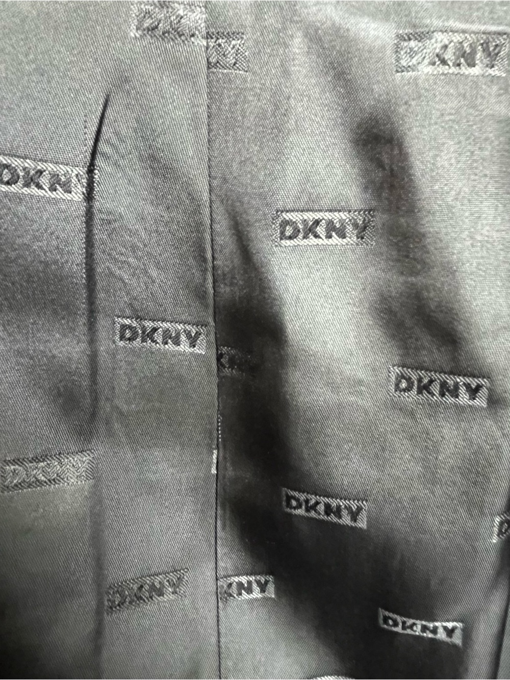 DKNY Donna Karan Black Wool Double-Breasted Blazer – Size 6 - Picture 8 of 9